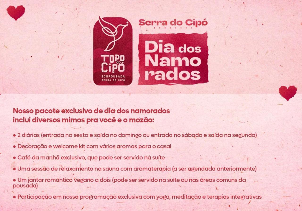 Topo Do Cipo Ecopousada Vegana Serra do Cipo National Park ภายนอก รูปภาพ